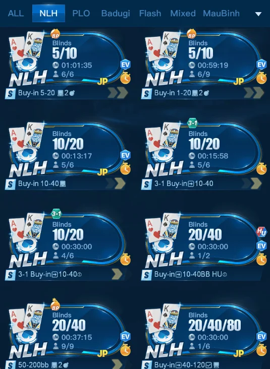 Game Of Molly X-Poker club lobby